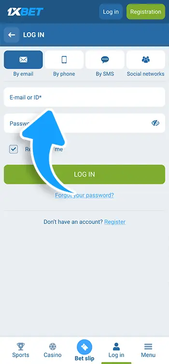 Step 3 - Enter your account details