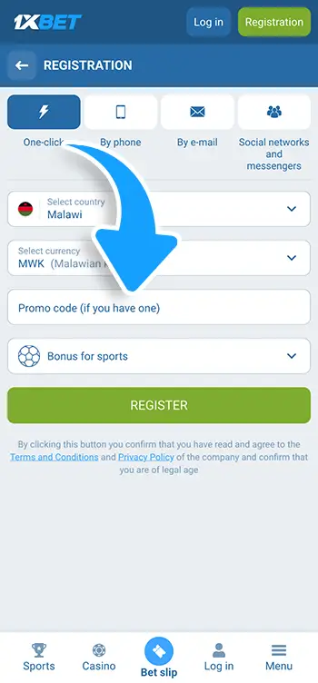Step 5 - Add a promo code