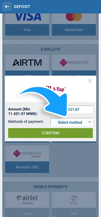Step 5 - Provide additional payment details