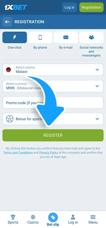 Step 6 - Complete registration