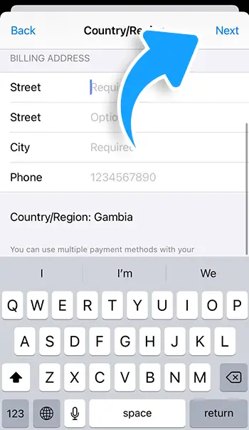 Step 7 - Save changes in Apple ID settings