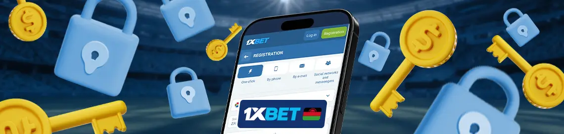 1xBet account registration guide for Malawi users