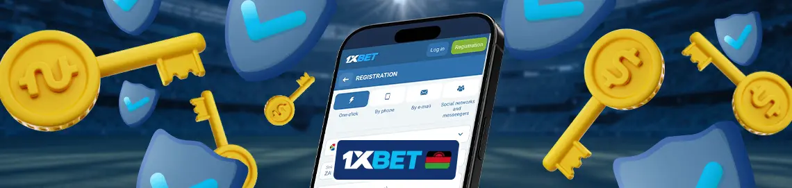 How to register for 1xBet in Malawi
